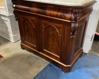 Marble top Cabinet Orlando Estate Auction
