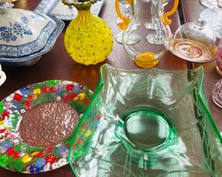 Flint Insitute of Arts signed glass