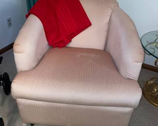 1 of 2 80s vintage chairs