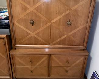 American of Martinsville tall boy dresser