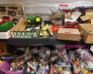 McDonald’s toys, NIP toys, Beanie Babies