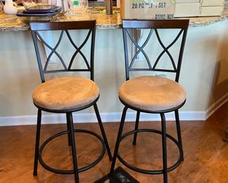 Pair of bar stools