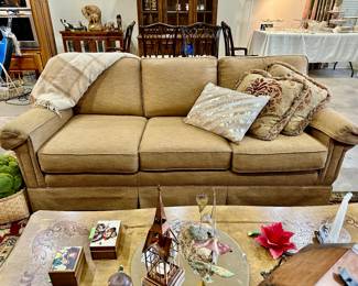 sofa is super comfy and made by Sherrill