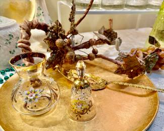 we have two of these Takahashi gold lacquer trays