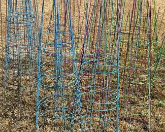 we have at least twice this many tomato cages!!!
