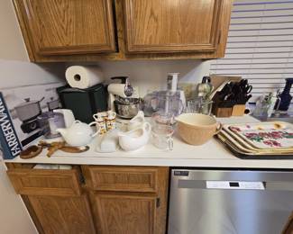 Small appliances, knife sets, cookware, bakeware and much more