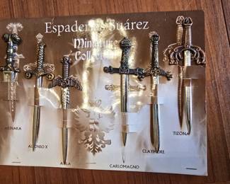 Miniature Sword collection