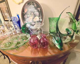 Lots of colored glass pretties