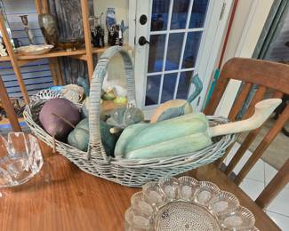Basket of fruit decor