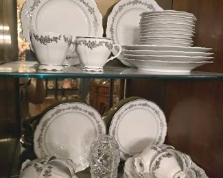 BKJ Bavaria Germany fine porcelain China - pattern: Bouquet