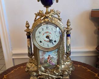    French style brass clock