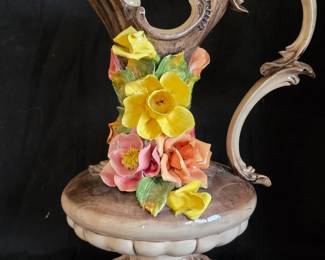 Capodimonte pitcher in great condition!