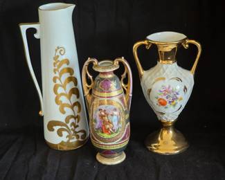These pieces are marked: UTO Favorite Bavaria - Austria - Hand Decorated made in Italy