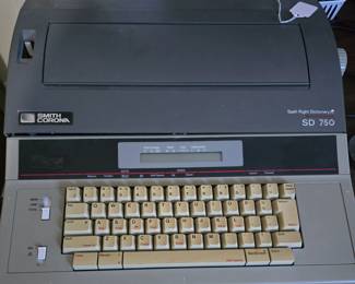 Smith Corona typewriter SD 750