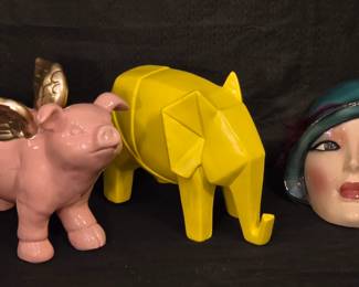 Lots of interesting decor 