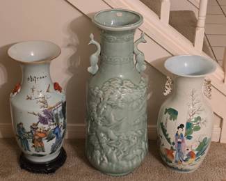 Oriental vases