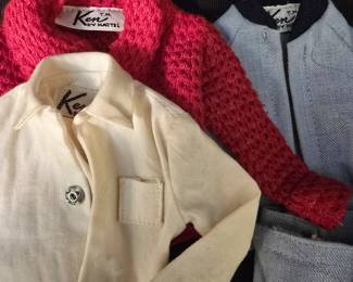 Several pieces labeled 'Ken by Matel'