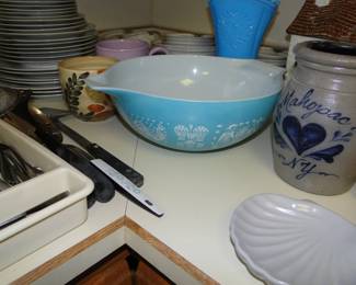 Mahopac Crock and Pyrex