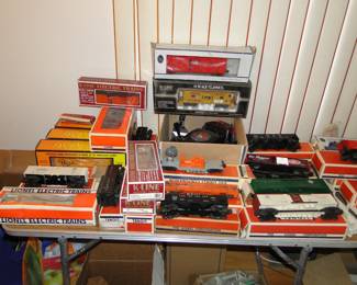 Lionel and K-Line Trains