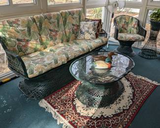 Vintage Spun Fiberglass Patio Furniture