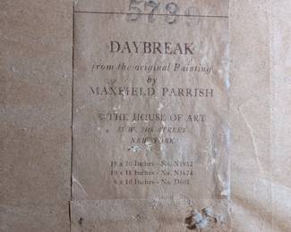Maxfield Parish "Daybreak" Print
