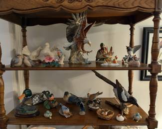 Ceramic Bird Figurines
