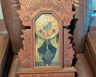 Antique Gingerbread Clock