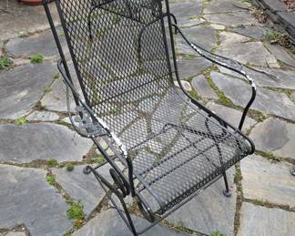 Wrought Iron Rocker