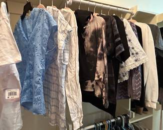 Ladies clothing - small, medium and some lathe