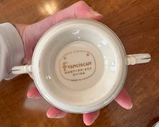 Franciscan Renaissance grey china 