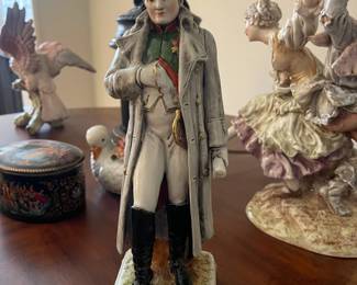 Vintage Military Napoleon Bonaparte figuring. Scheibe Alsbach (German)