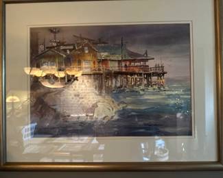 Watercolor landscape