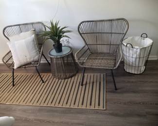 Patio conversation set