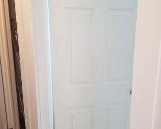 Updated 6-panel interior doors