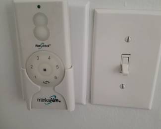 MinkaAire ceiling fan with remote