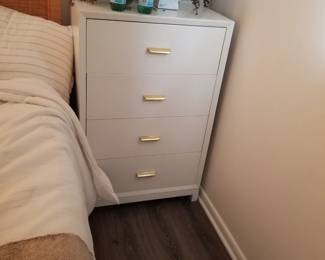 Modern 4-drawer dresser - two available