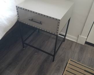 West Elm table detail