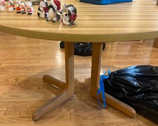 Wood Table 48” diameter 