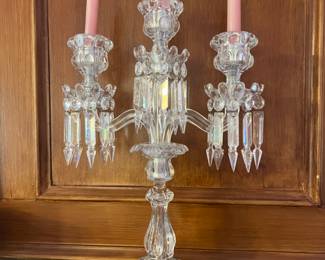 Glass Candlestick