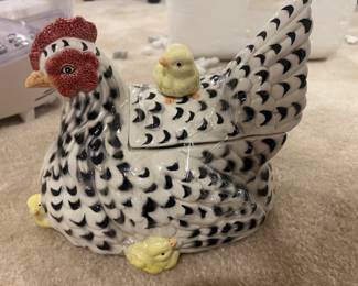 Rooster Canister by Fritz and Floyd