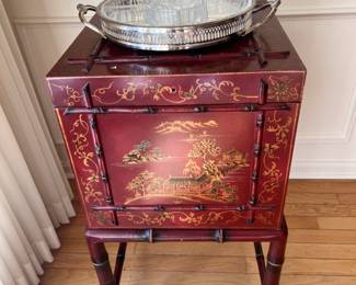 Asian Design Filing Cabinet - 15w x 29h