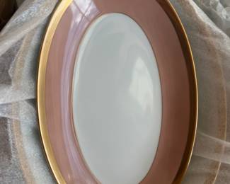 Pink, white and Gold china - Fitz and Floyd