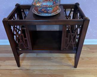Magazine rack, Asian Bowl