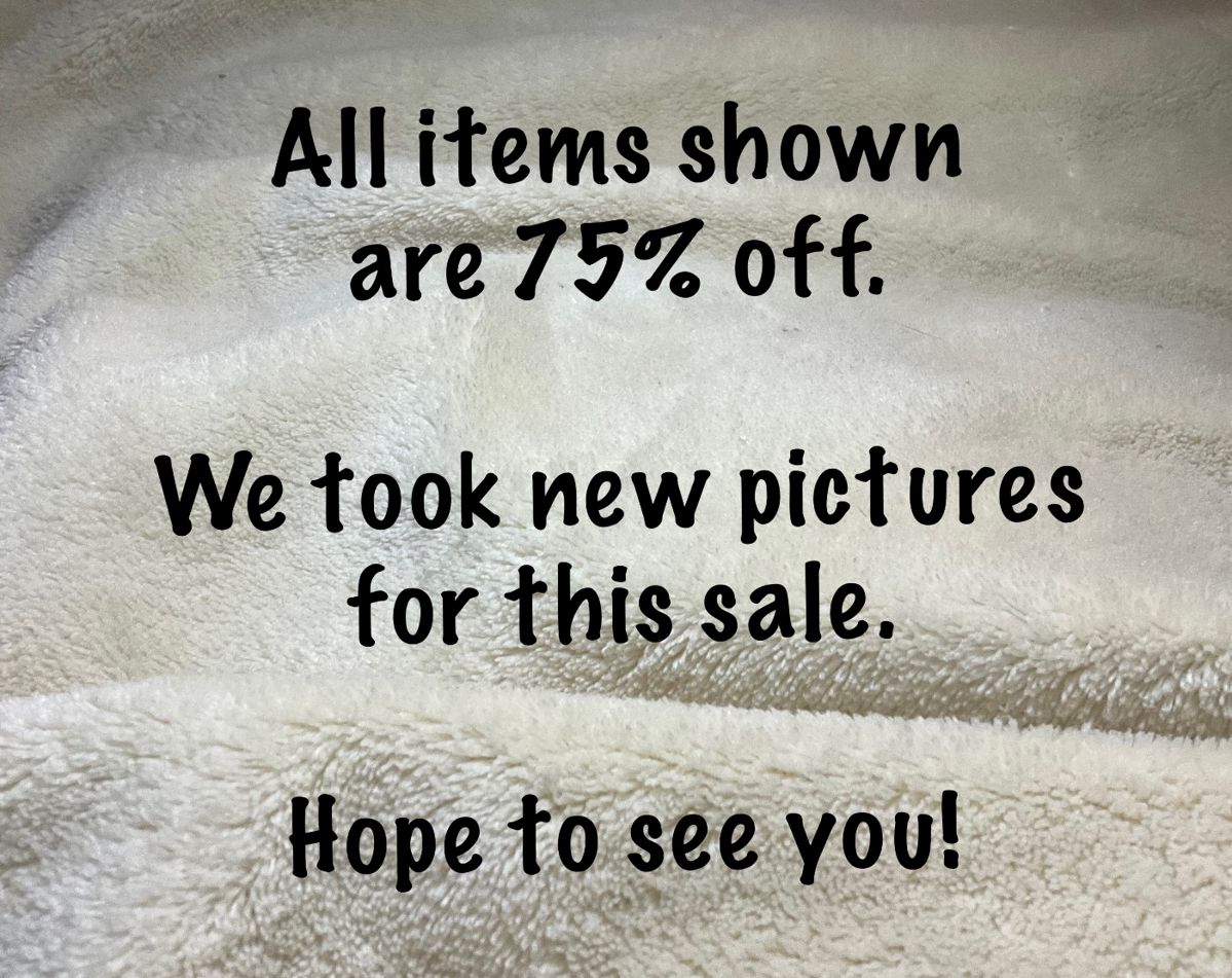 75% OFF MARKED PRICE.