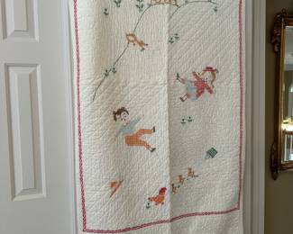 Hand made quilt - Jack and Jill