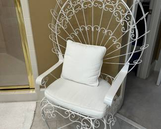 Salterini style peacock chair