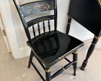Nichols and Stone painted side chair