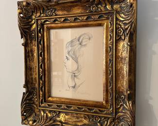 E. Haller portrait - Hors Commerce proof