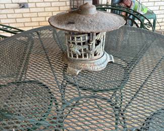 Cast iron lantern