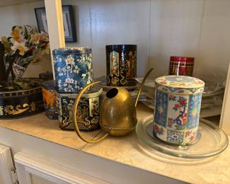Vintage Tea Tins